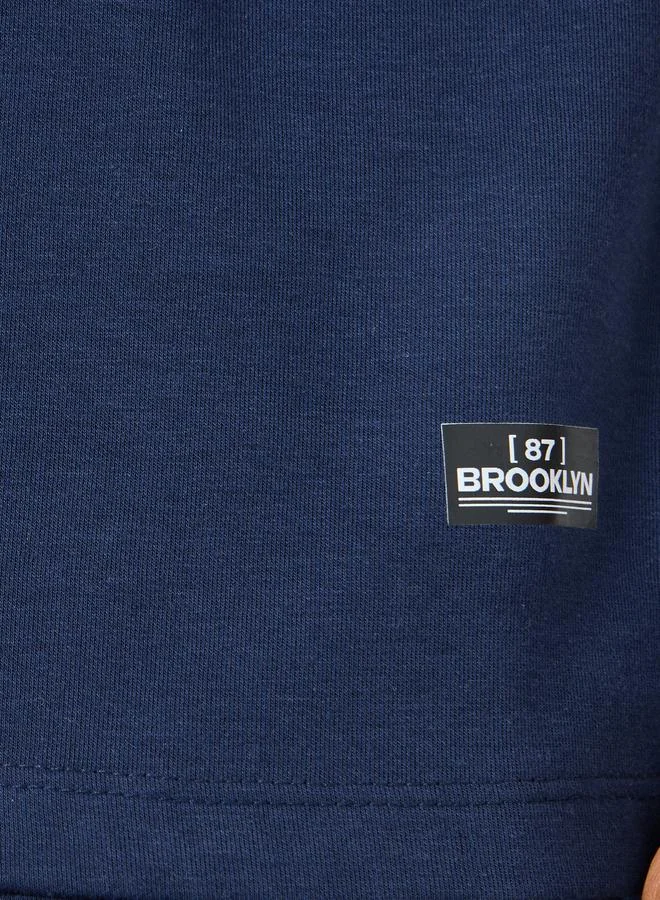 Styli Men Taping Detail Regular Fit T-Shirt and Shorts Co-Ords